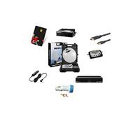 KIT CAMPING CAR Parabole 35 CM + Récepteur THS804 TNTSAT + LNB HD ME + Kit pointeur sat+ kit câble caoxial