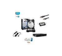 KIT CAMPING CAR Parabole 35 CM + Récepteur THS805 Fransat + Kit Satfinder + Kit Coaxial HD ME