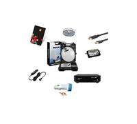 KIT CAMPING CAR Parabole 35 CM + Récepteur TN8000 HD TNTSAT + LNB HD ME+ POINTEUR