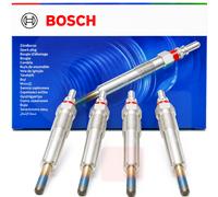 Kit Candelette Diesel 4pcs BOSCH Pour MERCEDES 60 95 CV 1998-2004