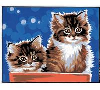 Kit Canevas Chatons 20x25cm