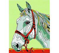 Kit Canevas Cheval 20x25cm