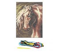 Kit Canevas Cheval Doré