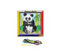 Kit Canevas complet Le Panda 16 x 16 Enfant gros trous