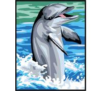 Kit Canevas Dauphin 20x25cm