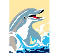 Kit Canevas Dauphin 25x30cm