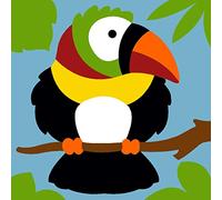 kit Canevas débutant Toucan ébouriffé de Margot
