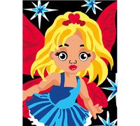 Kit Canevas Enfant Fée 20x25cm