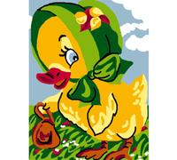 Kit Canevas Enfant Poussin 20x25cm