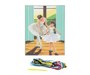 Kit Canevas Leçon de danse 15 x 20 cm
