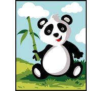 Kit Canevas Margot Panda 20x25 Cm