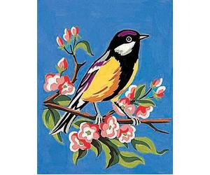 kit Canevas Margot pour Enfants Oiseau sur la Branche