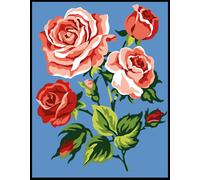 Kit Canevas Margot Rose 20x25 Cm - Mrck7666024109