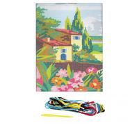 Kit Canevas Mas Maison Provençale 15 x 20 cm