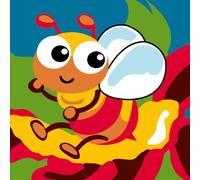 Kit Canevas Soudan Abeille 20x20cm