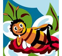 Kit Canevas Soudan Abeille 25x25cm