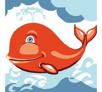 Kit Canevas Soudan Baleine 20x20cm