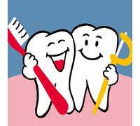 Kit Canevas Soudan Dents 20x20cm