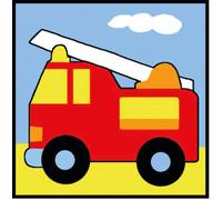 Kit Canevas Soudan Enfant Camion De Pompier - Mrck1435146