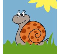 Kit Canevas Soudan Escargot 20x20cm