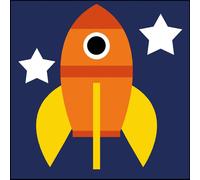 Kit Canevas Soudan Fusée 20x20 Cm - Mrck1435213