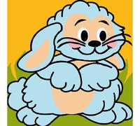 Kit Canevas Soudan Lapin 20x20cm