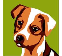 Kit Canevas Soudan Le Chien 20x20cm