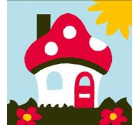 Kit Canevas Soudan Maison 25x25cm