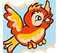 Kit Canevas Soudan Oiseau 20x20cm