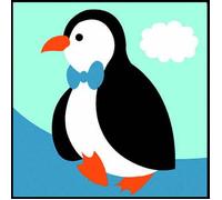 Kit Canevas Soudan Pingouin 20x20cm - Se7054.41