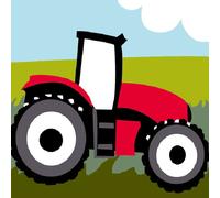 Kit Canevas Soudan Tracteur 25x25cm