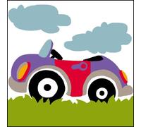 Kit Canevas Soudan Voiture 25x25cm