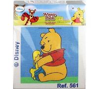 Kit Canevas Winnie l'Ourson et son pot de miel - 561