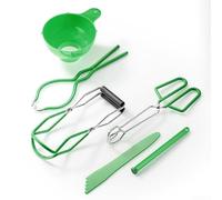 Kit Canning Acier 6 pour Bocaux Kit Canning Acier 6 pour Bocaux(GREEN)