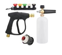 Kit Canon À Mousse Haute Pression, Compatible Karcher Et Bosch - Lance À Mousse Et Pistolet Pulvérisateur Ultimes For Le Nettoyage De Votre Voiture(For Lavor)