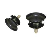Kit Capot Bouchon De Potence Direction Aheadset Etoile 1" Et 1 1/8" Noir Velo Cycle Route Vtt Vtc Ville Multicolore