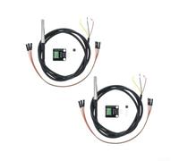 Kit Capteur Température 2PCS Sonde Acier pour raspberry Pi Kit | Sonde acier , compatible pour raspberry Pi, intégration GPIO pour facile, kit complet 2 , installation simple