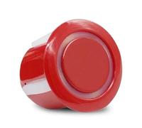 Kit Capteurs Stationnement Radar Recul Arrière pour Voiture 8 Avertisseurs Sonores Indicateur Alerte Sonore Capteur Radar De Recul Aide(Rouge)