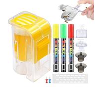 Kit Capture Reines, Boîte Transparente Pour Piège À Abeilles, 2 Stylos De Marquage Et 2 Pinces Transparentes, Marqueur Matériel Apicole, Kit D'outils De Marquage Pour Apiculteurs