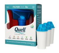 Kit Carafe filtrante Eiva + lot de 3 filtres - Bleu