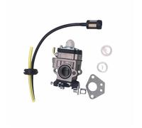 Kit carburateur 15 mm for débroussailleuse 43 cc, 49 cc, 52 cc, for divers taille-haies, débroussailleuses, tronçonneuses
