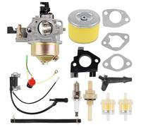 Kit carburateur avec bobine d'allumage pour Honda GX340 GX390 11CV 13CV tondeuse, pièce 16100-ZF6-V01