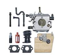 Kit carburateur Compatible avec Les tronçonneuses MS260 026 et MS240 024 : Filtre à, Huile Carburant, Joint