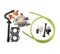 Kit carburateur compatible avec tronçonneuses MS192, MS192T et MS192TC, remplace C1Q-S258 et OEM 1137-120-0650, kit d'entretien d'équipement Outdoor POWERs