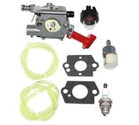 Kit carburateur CS-260T compatible avec Echo CS-260T CS-260TES CS-260TEU CS-2600ES 269TS 269TCS A021001400 A021001401 A021001403 WT-843 Pièces de rechange pour tronçonneuse