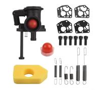 Kit carburateur de rechange pour tondeuse à gazon 795477 compatible avec les tondeuses à gazon à moteur vertical 09J000 09L000 09S000 09T000 avec joints, ressorts, filtres et membranes