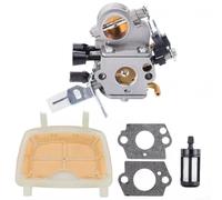 Kit Carburateur de Remplacement avec Filtre à Air et Conduite Carburant pour Tronçonneuse C1Q-S268/S269/S119C/S121C/S123C Compatible OEM 1139