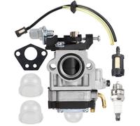 Kit Carburateur Débroussailleuse Universel 52cc 49cc 43cc - Carbu Moteur avec Joint Tuyau Bougie et Filtre à Essence pour Tonde