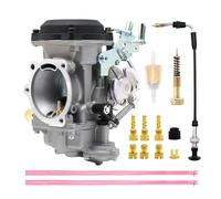 Kit Carburateur Ensemble Carburateur CV40 40 Mm Moto Pour Keihin, Pour Dana, Pour Electra, Pour Glide, Pour FatBoy(Silver set 3set)