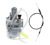 Kit Carburateur Ensemble Pour SSR SR250S SR300S SR450S MXF 250R 300R NC250 NC300 NC450 XZ250RR XZ300RR RM250 RM300 38mm 40mm Pour câble de carburateur(40mm)